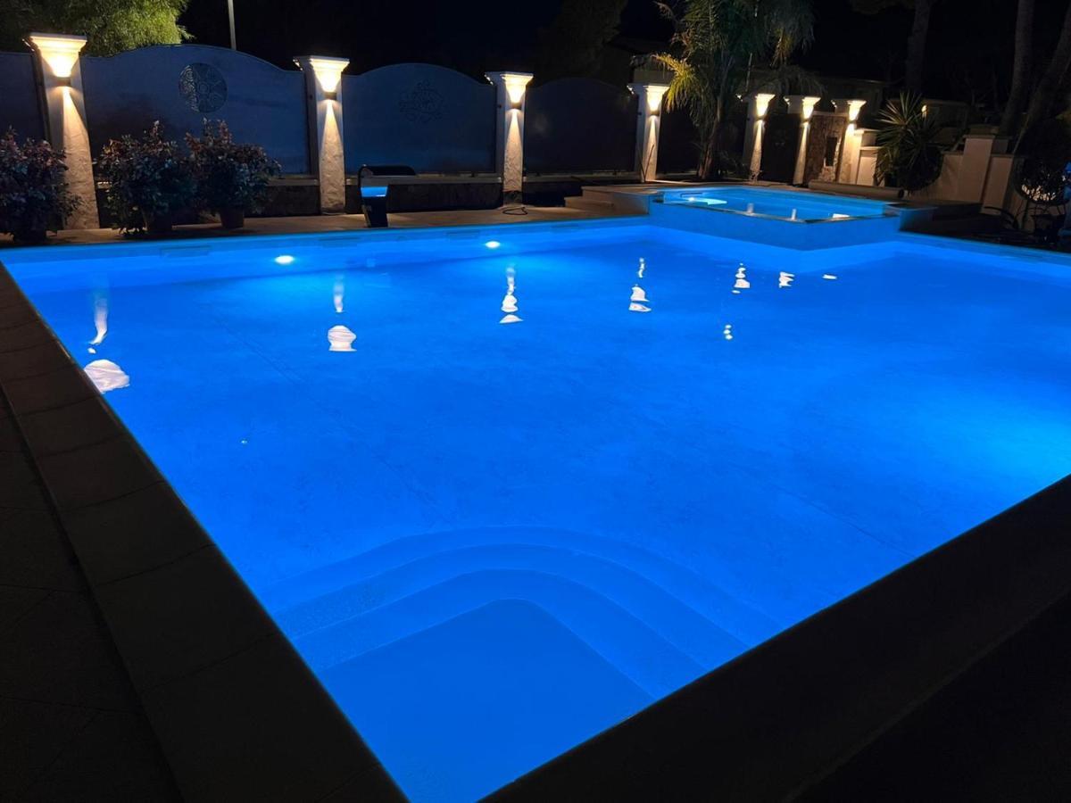 Villa Aquamarina Pintadera Blu Porto Pino Eksteriør bilde