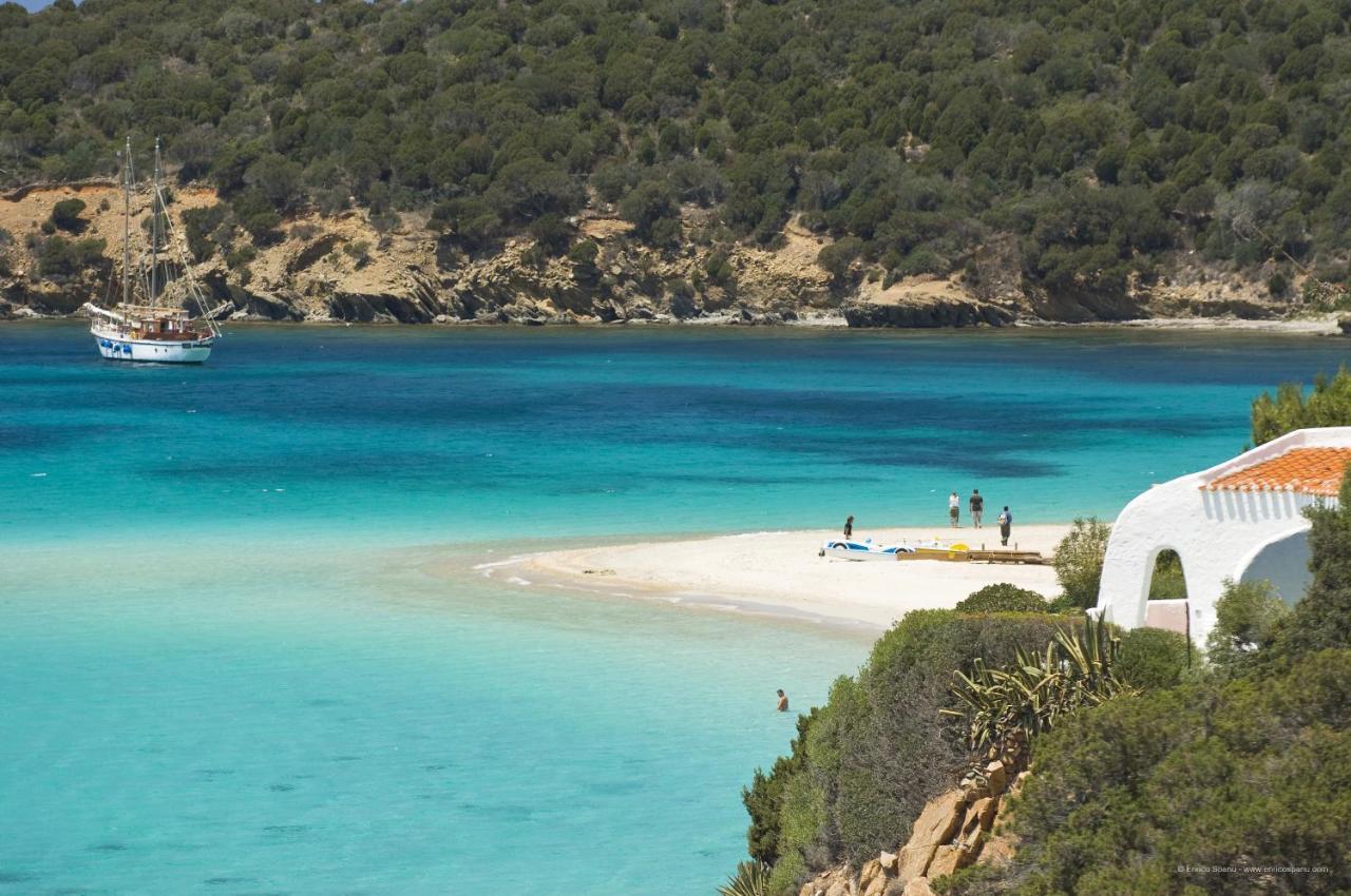 Villa Aquamarina Pintadera Blu Porto Pino Eksteriør bilde