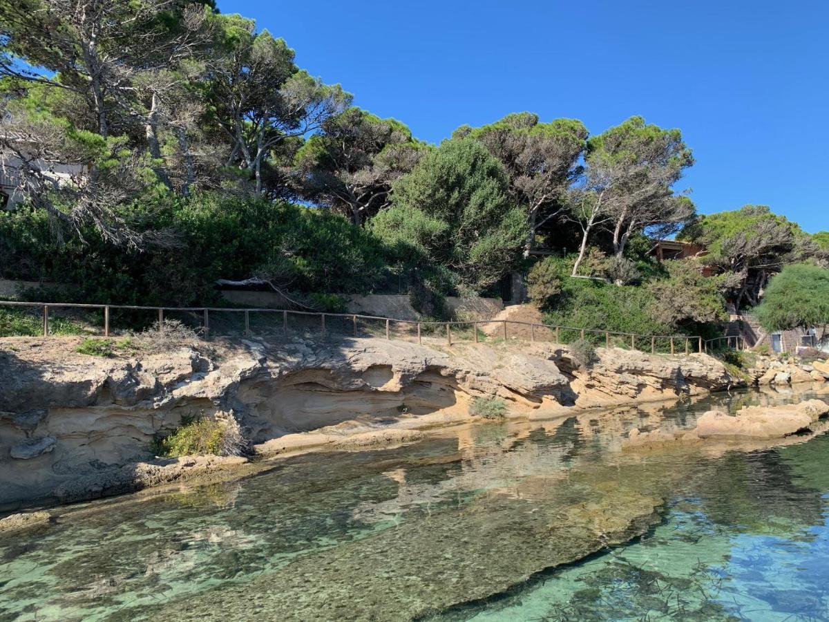 Villa Aquamarina Pintadera Blu Porto Pino Eksteriør bilde