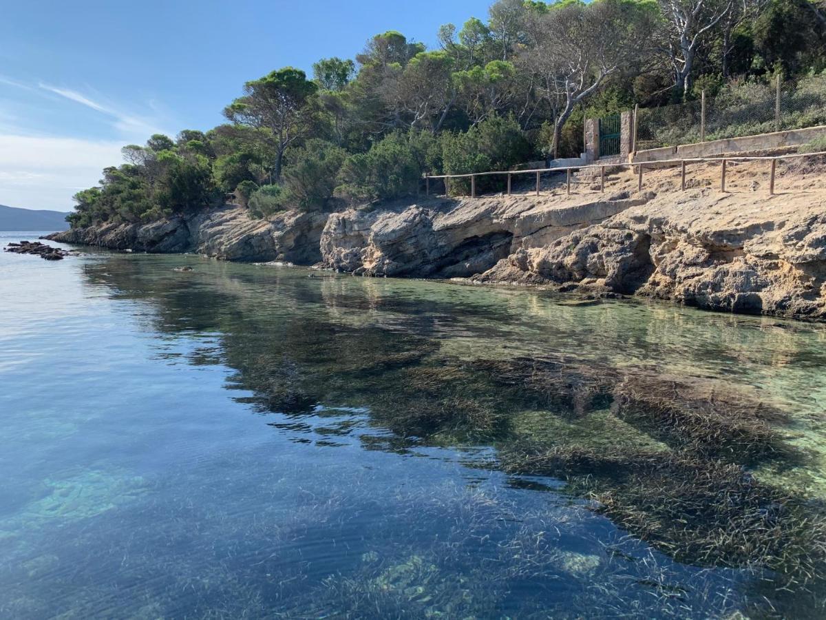Villa Aquamarina Pintadera Blu Porto Pino Eksteriør bilde
