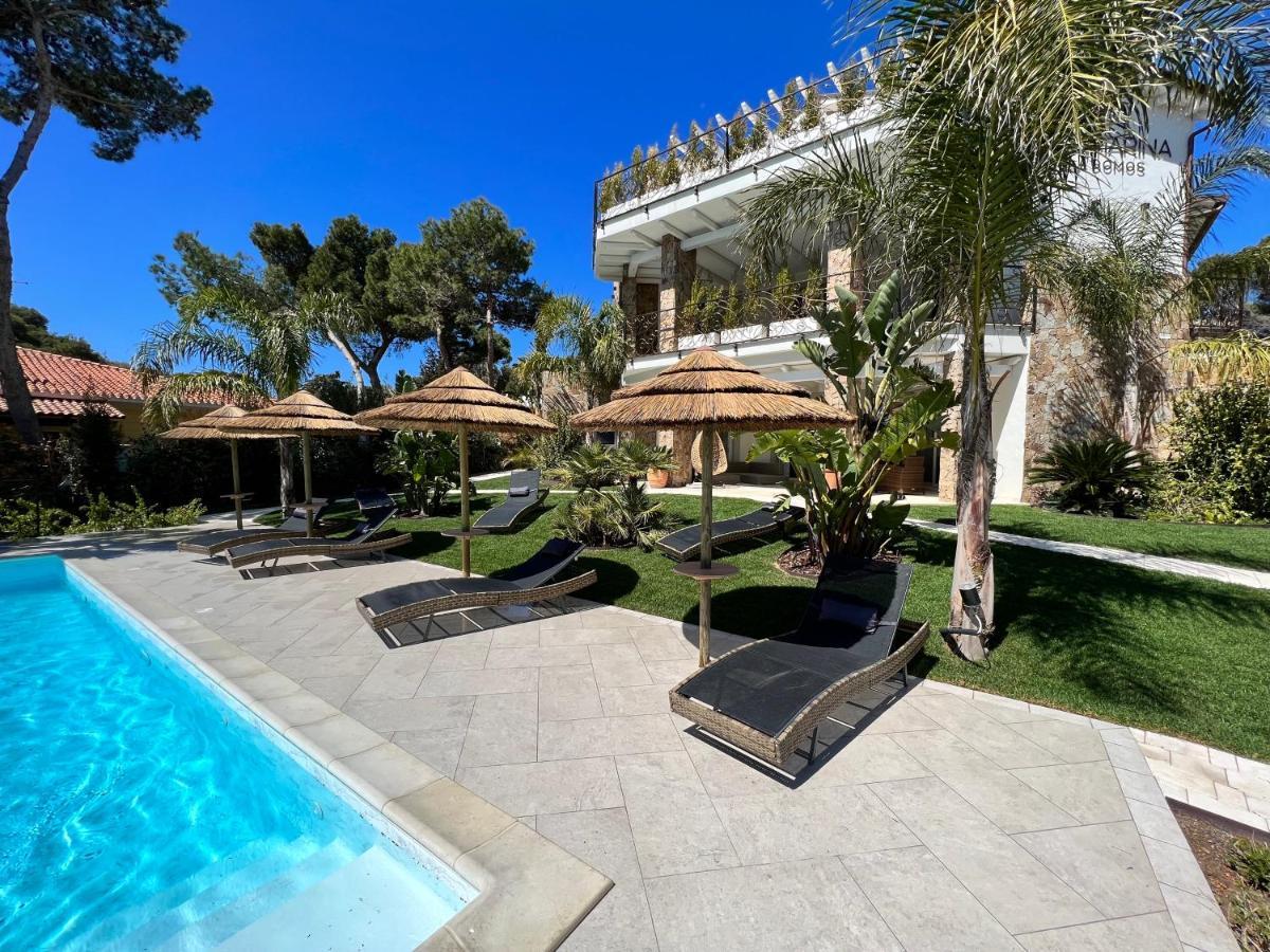 Villa Aquamarina Pintadera Blu Porto Pino Eksteriør bilde