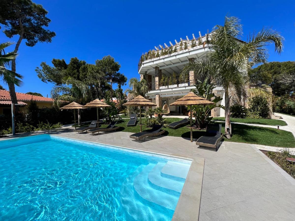 Villa Aquamarina Pintadera Blu Porto Pino Eksteriør bilde